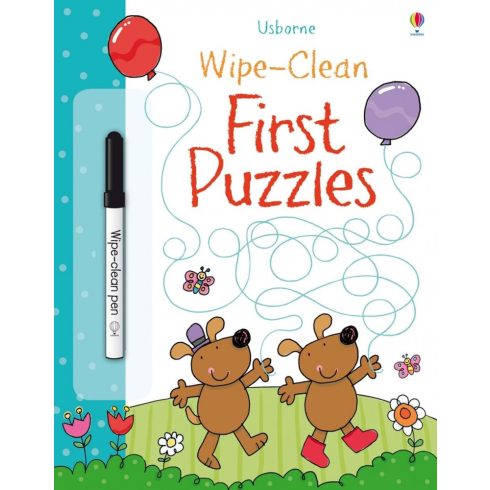 Usborne Wipe-Clean: First Puzzles
