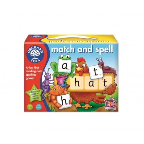Betűzd és párosítsd! (Match and Spell )  Orchard Toys 004
