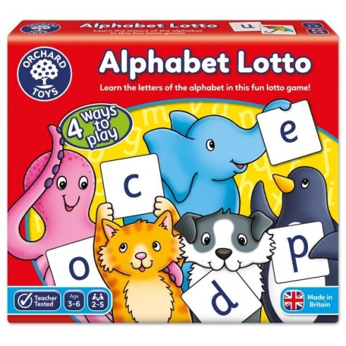 ABC lottójáték (Alphabet Lotto) ORCHARD TOYS