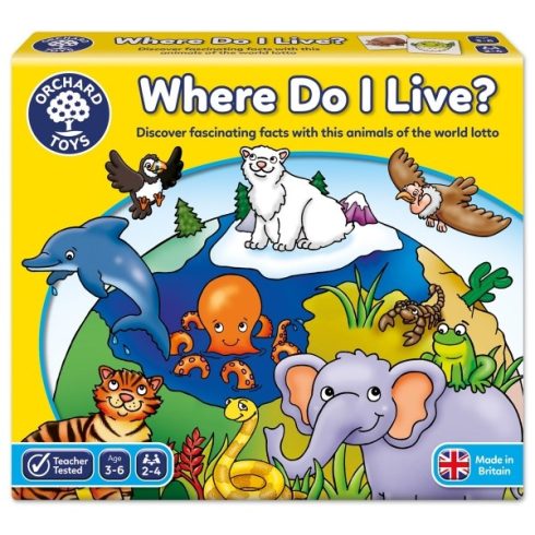 Where Do I Live Game