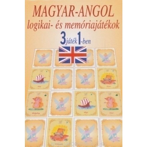 Magyar-angol logikai- és memóriajátékok - 3 játék 1-ben