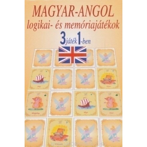 Magyar-angol logikai- és memóriajátékok - 3 játék 1-ben