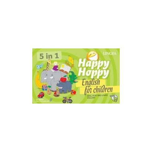 Happy Hoppy Nyelvtanító Társasjáték (5 In 1)