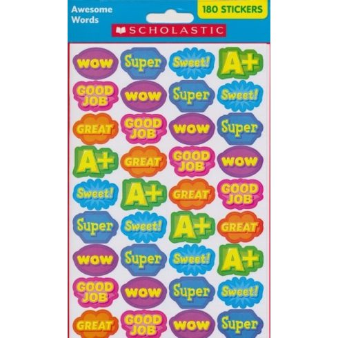 Awesome Words - 180 Stickers