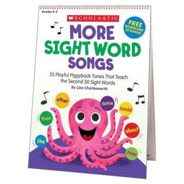 More Sight Word Songs with Free Audio Download