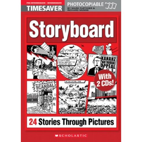 English Timesavers: Storyboard: 24 Stories Through Pictures (with CDs) - Photocopiable