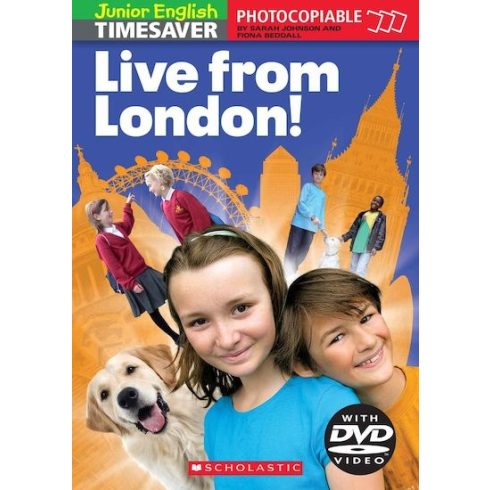 Junior English Timesavers: Live from London! (with DVD) - Photocopiable