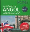 PONS Szókártya - Angol középhaladó 333 szó PONS Szókártya - Angol középhaladó 333 szó