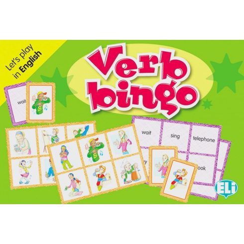 Verb Bingo - Let's Play in English
