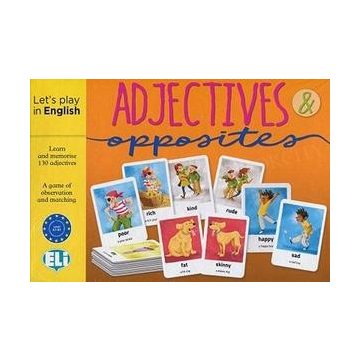   Adjectives and Opposites - Let's play in English (Társasjáték)