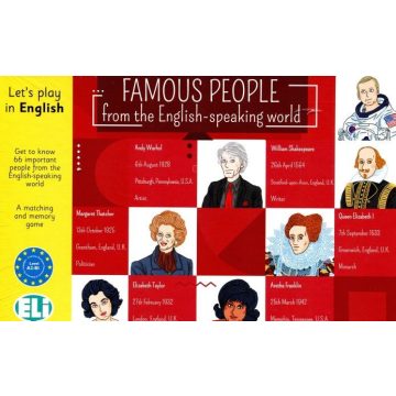   Famous People from the English-speaking World - ELI Language Games - English
