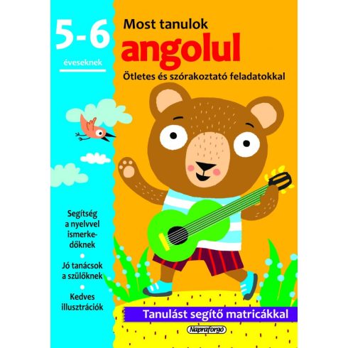 Most tanulok... angolul (5-6 éveseknek)