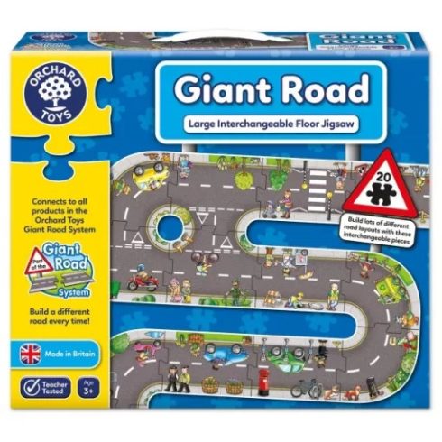 Utak óriás puzzle (Giant Road), ORCHARD TOYS
