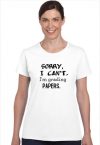 Sorry, I can't. I'm grading papers Sorry, I can't. I'm grading papers